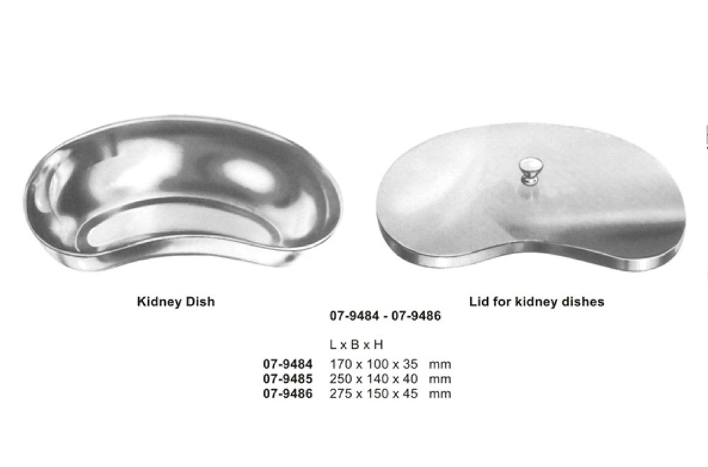 Kidney Dish / Lid for kidney dishes